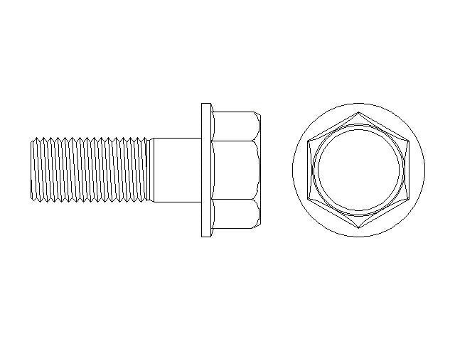 Better Brake Parts Disc Brake Caliper Bolt P/N:5939 Fits: Toyota T100 98-93 - Image 1