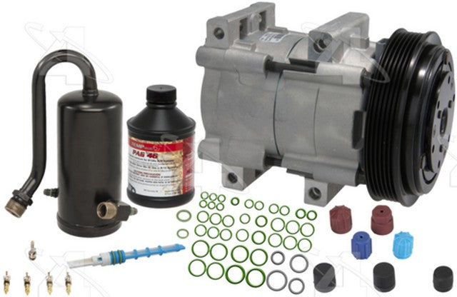 Four Seasons A/C Compressor Kit P/N:5940NK Fits: Ford Bronco 92-91, Ford F-150 93-90, Ford F-250 93-90, Ford F-350 93-90, Ford F-53 Motorhome Chassis 93-90 - Image 1