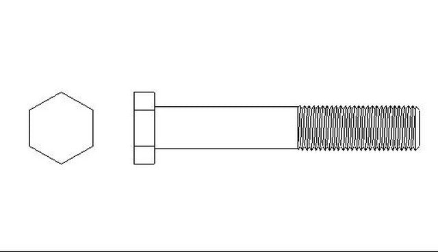 Better Brake Parts Disc Brake Caliper Bolt P/N:5949 Fits: Honda Passport 96-94, Isuzu Amigo 93-89, Isuzu Pickup 95-84, Isuzu Rodeo 95-91, Isuzu Trooper 91-84 - Image 1