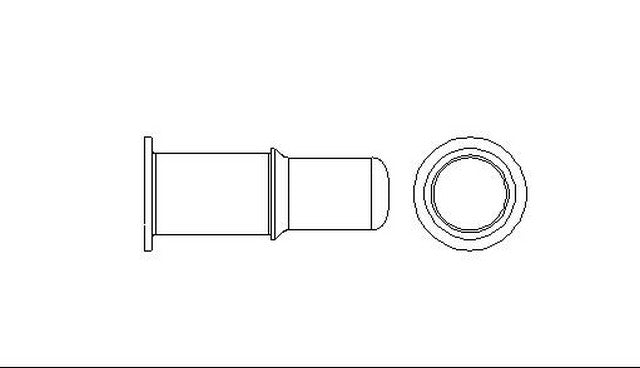 Better Brake Parts Disc Brake Caliper Bushing P/N:5982 Fits: Ford Country Squire, Ford Crown Victoria, Ford Ltd, Ford Ltd Crown Victoria, Ford Mustang, Lincoln Mark Vi, Lincoln Town Car, Mercury Colony Park, Mercury Grand Marquis, Mercury Marquis - Image 1