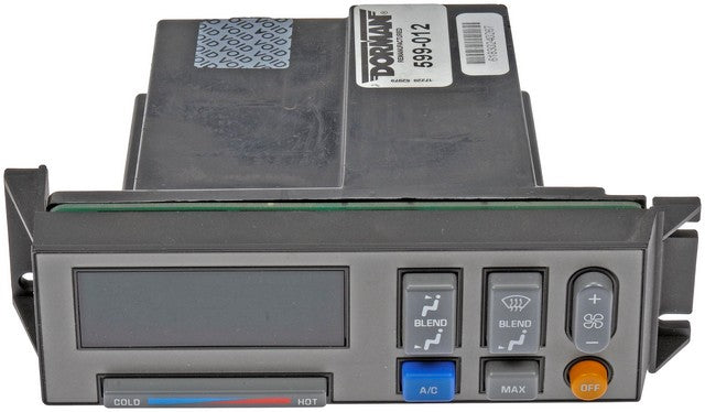 Dorman - OE Solutions Módulo del Control de Calefacción, Ventilación y A/C P/N:599-012 Fits: Chevrolet Blazer, Chevrolet C1500, Chevrolet C1500 Suburban, Chevrolet C2500, Chevrolet C2500 Suburban, Chevrolet C35, Chevrolet C3500, Chevrolet C3500hd - Image 1