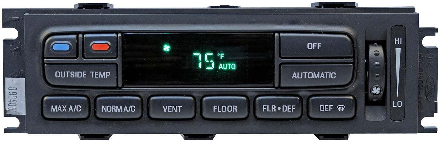 Dorman - OE Solutions Módulo del Control de Calefacción, Ventilación y A/C P/N:599-030 Fits: Ford Crown Victoria 11-03, Mercury Grand Marquis 11-03, Mercury Marauder 04-03 - Image 1