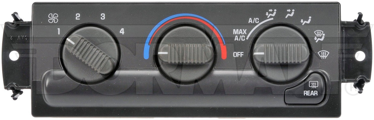 Dorman - OE Solutions Módulo del Control de Calefacción, Ventilación y A/C P/N:599-261 Fits: Chevrolet Blazer 05-99, GMC Jimmy 01-99, Oldsmobile Bravada 04-99 - Image 1