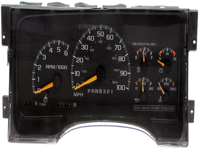 Dorman - OE Solutions Tablero de Instrumentos P/N:599-463 Fits: Chevrolet C1500 98-96, Chevrolet K1500 98-96, GMC C1500 98-96, GMC K1500 98-96 - Image 1