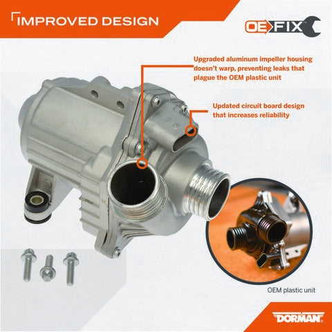 Dorman - OE Solutions Bomba de Agua de Motor P/N:599-961 Fits: BMW X5 10-07 - Image 7