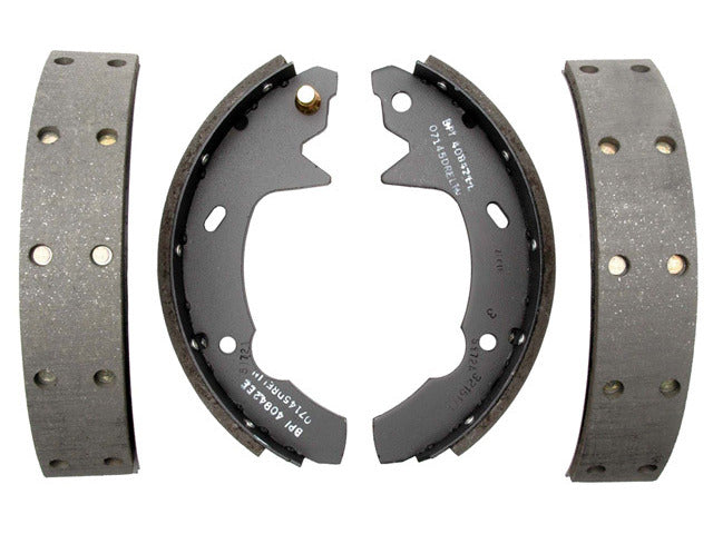 Raybestos Brakes Drum Brake Shoe P/N:599PG Fits: Dodge Monaco 92-90, Eagle Premier 92-88, Ford Taurus 07-92, Hyundai Sonata 93-91, Mercury Sable 05-92 - Image 1