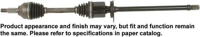 CARDONE Reman CV Axle Assembly P/N:60-2165 Fits: Ford Five Hundred 07-05, Ford Freestyle 07-05, Mercury Montego 07-05 - Image 1