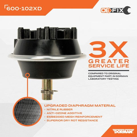 Dorman - OE Solutions Actuador de 4WD -Tracción 4 Ruedas Conectable- P/N:600-102XD Fits: Chevrolet Blazer 05-95, Chevrolet S10 04-83, Chevrolet S10 Blazer 94-83, GMC Jimmy 05-92, GMC S15 90-83, GMC S15 Jimmy 91-83, GMC Sonoma 04-91, Pontiac 6000 90-88 - Image 5