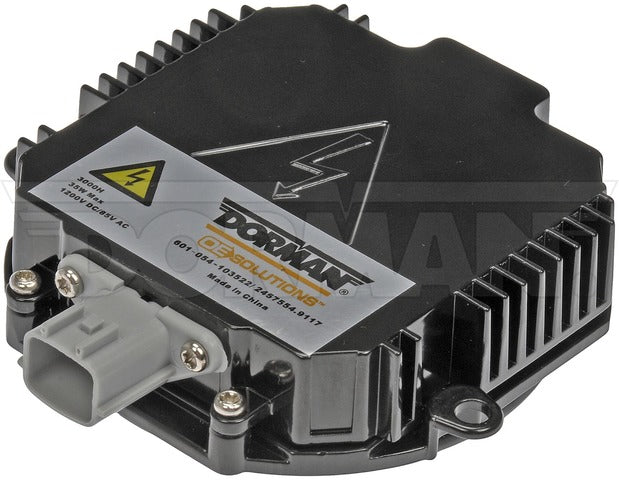 Dorman - OE Solutions Balastra de Iluminación de Descarga de Alta Intensidad (HID) P/N:601-054 Fits: Infiniti Fx35, Infiniti Fx45, Infiniti Qx56, Mazda Cx-7, Nissan 350z, Nissan 370z, Nissan Altima, Nissan Gt-r, Nissan Maxima, Nissan Murano - Image 1
