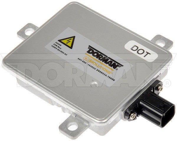 Dorman - OE Solutions Balastra de Iluminación de Descarga de Alta Intensidad (HID) P/N:601-055 Fits: Acura Ilx, Acura Mdx, Acura Rdx, Acura Tl, Acura Tsx, Acura Zdx, Mazda 3, Mazda 3 Sport, Mazda 5, Mazda Cx-9, Mitsubishi Lancer, Mitsubishi Outlander - Image 1