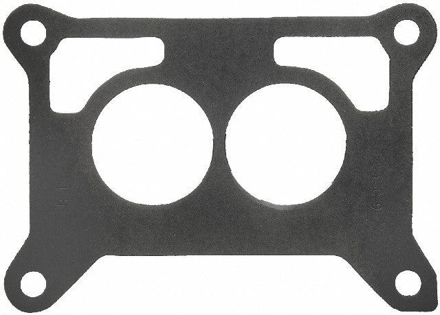 FEL-PRO Carburetor Mounting Gasket P/N:60332 Fits: Ford Bronco, Ford Custom 500, Ford E-100 Econoline, Ford E-250 Econoline, Ford E-250 Econoline Club Wagon, Ford E-350 Econoline, Ford E-350 Econoline Club Wagon, Ford F-100, Ford F-150, Ford F-250 - Image 1