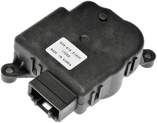 Dorman - OE Solutions Actuador de Compuerta de Mezcla del Sistema HVAC P/N:604-816 Fits: Audi Q3, Audi Q3 Quattro, Audi Rs Q3, Volkswagen Caddy, Volkswagen Cc, Volkswagen Eos, Volkswagen Gti, Volkswagen Jetta, Volkswagen Tiguan - Image 1