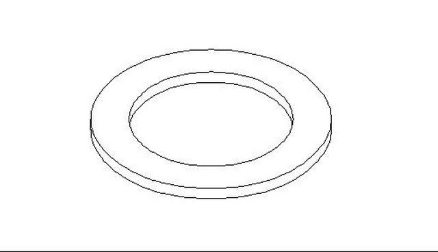 Better Brake Parts Washer P/N:6066 Fits: Buick Regal 89-88, Buick Regal 93-91, Chevrolet Lumina 94-90, Oldsmobile Cutlass Supreme 93-88, Pontiac Grand Prix 93-88 - Image 1
