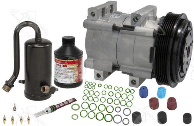 Four Seasons A/C Compressor Kit P/N:6113NK Fits: Ford Bronco 1990, Ford F-150 93-90, Ford F-250 93-90, Ford F-350 93-90, Ford F-53 Motorhome Chassis 93-90, Ford F-super Duty 91-90 - Image 1