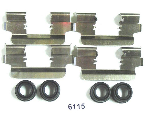 Better Brake Parts Disc Brake Hardware Kit P/N:6115K Fits: Chevrolet Caprice 17-11, Chevrolet Ss 2014, Pontiac G8 09-08 - Image 1