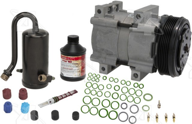 Four Seasons A/C Compressor Kit P/N:6152NK Fits: Ford Bronco 1990, Ford F-150 93-90, Ford F-200 91-90, Ford F-250 93-90, Ford F-350 93-90, Ford F-59 Commercial Stripped Chassis 93-92 - Image 1