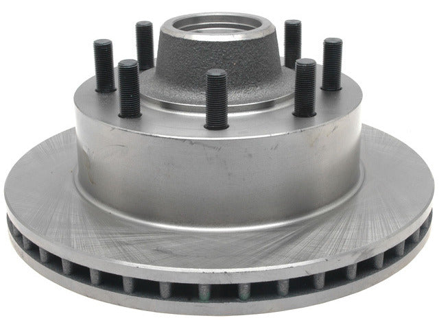 Raybestos Brakes Disc Brake Rotor and Hub Assembly P/N:6163R Fits: Ford E-250 Econoline 91-86, Ford E-250 Econoline Club Wagon 91-86, Ford E-350 Econoline 91-86, Ford E-350 Econoline Club Wagon 91-86, Ford F-250 94-86, Ford F-350 94-86 - Image 1