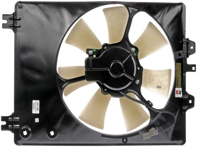 Dorman - OE Solutions Ensamble de Ventilador del Condensador de Aire Acondicionado P/N:620-288 Fits: Acura Mdx 09-07 - Image 1