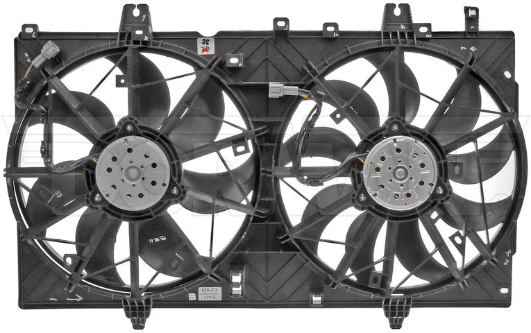 Dorman - OE Solutions Ensamble de Ventilador de Motor P/N:620-472 Fits: Nissan Rogue 20-14, Nissan X-trail 23-15 - Image 1