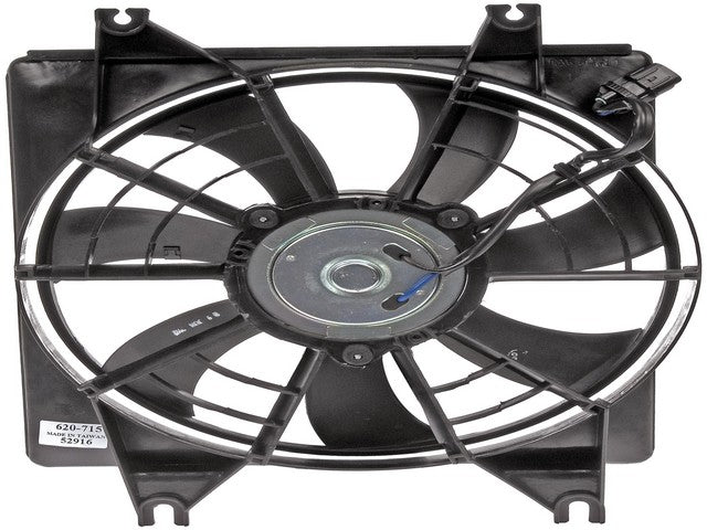 Dorman - OE Solutions Ensamble de Ventilador del Condensador de Aire Acondicionado P/N:620-715 Fits: Hyundai Accent 99-95 - Image 1