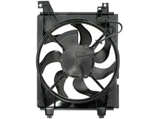 Dorman - OE Solutions Ensamble de Ventilador del Condensador de Aire Acondicionado P/N:620-813 Fits: Hyundai Elantra 06-01 - Image 1