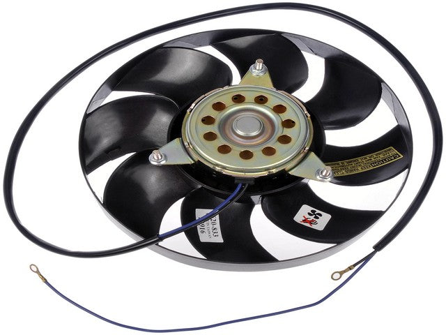 Dorman - OE Solutions Ensamble de Ventilador de Motor P/N:620-833 Fits: Audi 100 94-92, Audi 100 Quattro 94-92, Audi 90 95-93, Audi 90 Quattro 95-93, Audi A6 98-95, Audi A6 Quattro 98-95, Audi Cabriolet 98-94 - Image 1