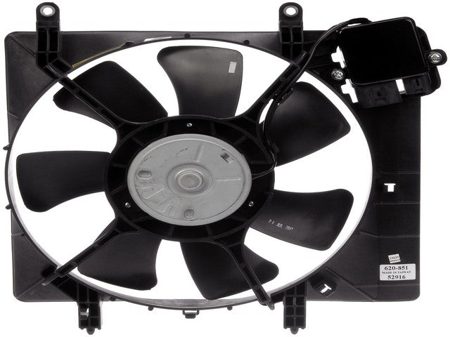Dorman - OE Solutions Ensamble de Ventilador del Condensador de Aire Acondicionado P/N:620-851 Fits: Subaru Legacy 09-08, Subaru Outback 09-05 - Image 1