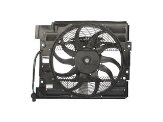 Dorman - OE Solutions Ensamble de Ventilador del Condensador de Aire Acondicionado P/N:621-204 Fits: BMW 528i 98-97, BMW 540i 98-97 - Image 1