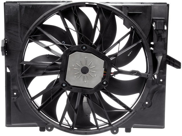 Dorman - OE Solutions Ensamble de Ventilador de Motor P/N:621-211 Fits: BMW 525i, BMW 525xi, BMW 528i, BMW 528i Xdrive, BMW 528xi, BMW 530i, BMW 530xi, BMW 545i, BMW 645ci, BMW 750i, BMW 750li - Image 1