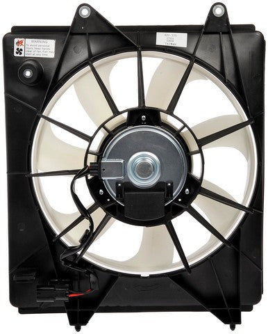 Dorman - OE Solutions Ensamble de Ventilador del Condensador de Aire Acondicionado P/N:621-375 Fits: Honda Fit 20-15 - Image 1