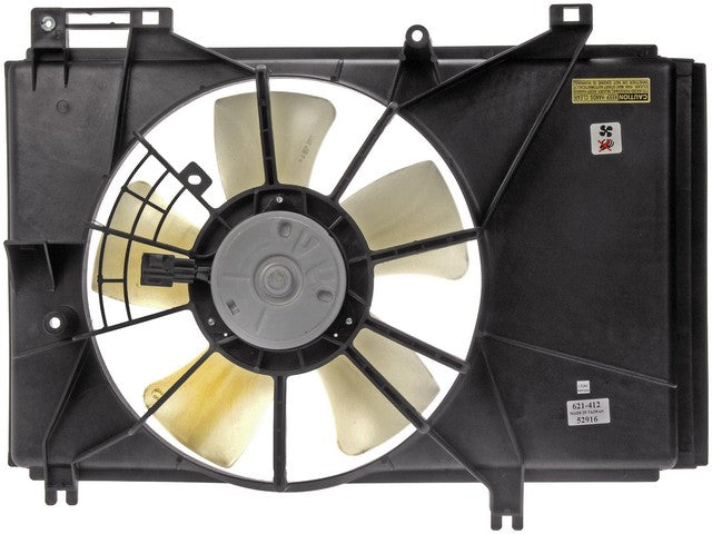 Dorman - OE Solutions Ensamble de Ventilador de Motor P/N:621-412 Fits: Mazda 2 14-11 - Image 1