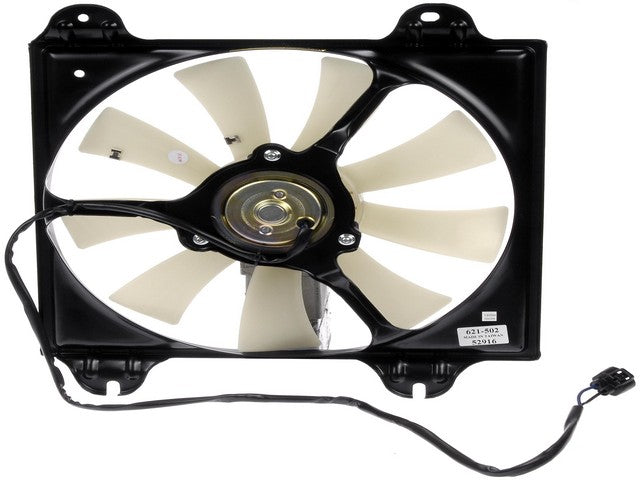 Dorman - OE Solutions Ensamble de Ventilador del Condensador de Aire Acondicionado P/N:621-502 Fits: Mitsubishi Eclipse 12-07 - Image 1