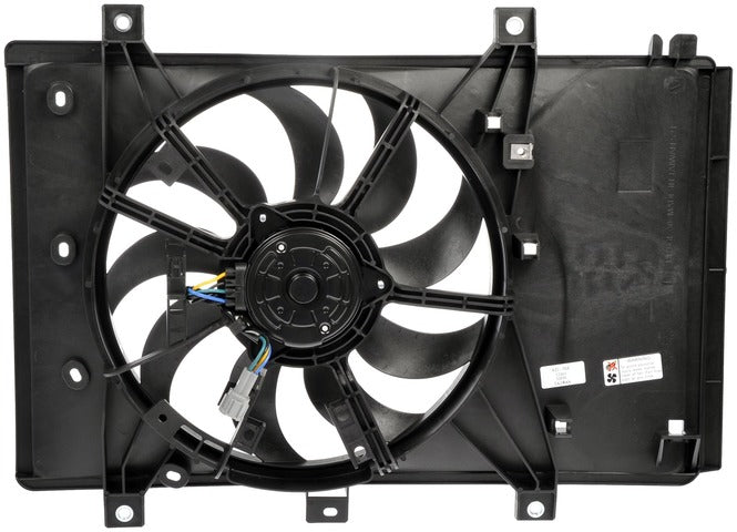 Dorman - OE Solutions Ensamble de Ventilador de Motor P/N:621-568 Fits: Scion Ia 2016, Toyota Yaris 22-16, Toyota Yaris Ia 18-17, Toyota Yaris R 20-18 - Image 1