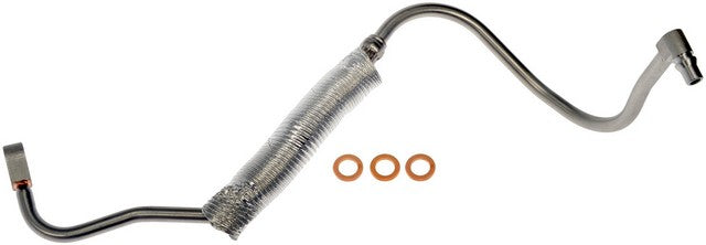 Dorman - OE Solutions Línea de Aceite del Turbocargador P/N:625-837 Fits: Buick Encore 19-16, Buick Encore 22-21, Chevrolet Cruze 19-16, Chevrolet Cruze Ng 2016, Chevrolet Equinox 22-18, Chevrolet Malibu 22-16, Chevrolet Trax 22-21, GMC Terrain 22-18 - Image 1
