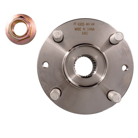 Power Train Wheel Hub P/N:63055 Fits: Ford Escort 03-91, Mazda 323 94-90, Mazda Miata 05-99, Mazda Miata 97-90, Mazda Mx-3 96-92, Mazda Protege 03-90, Mazda Protege5 03-02, Mercury Tracer 99-91 - Image 2