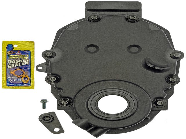 Dorman - OE Solutions Cubierta de sincronización del motor P/N:635-505 Fits: Cadillac Escalade, Chevrolet Blazer, Chevrolet C1500, Chevrolet C1500 Suburban, Chevrolet C2500, Chevrolet C2500 Suburban, Chevrolet C35, Chevrolet C3500, Chevrolet C3500hd - Image 1