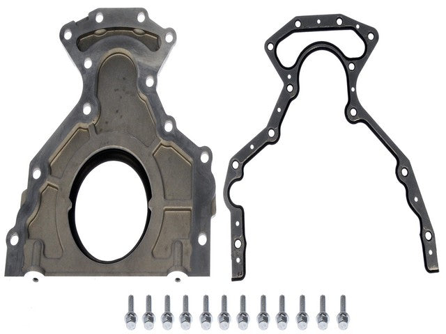 Dorman - OE Solutions Tapa del Sello Principal Trasero de Motor P/N:635-518 Fits: Buick Lacrosse, Buick Rainier, Cadillac Cts, Cadillac Escalade, Cadillac Escalade Esv, Cadillac Escalade Ext, Chevrolet Avalanche, Chevrolet Avalanche 1500, Chevrolet Camaro - Image 1