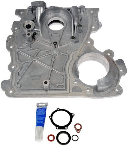Dorman - OE Solutions Cubierta de sincronización del motor P/N:635-521 Fits: Buick Rainier, Chevrolet Colorado, Chevrolet Trailblazer, Chevrolet Trailblazer Ext, GMC Canyon, GMC Envoy, GMC Envoy Xl, GMC Envoy Xuv, Hummer H3, Isuzu Ascender - Image 1
