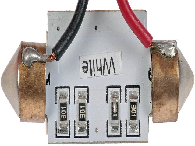 Dorman Dome Light Bulb,Glove Box Light Bulb,Map Light Bulb,Stepwell Light Bulb P/N:6461W-SMD Fits: BMW 2002, BMW 318i, BMW 318is, BMW 318ti, BMW 320i, BMW 323ci, BMW 323i, BMW 323is, BMW 325 - Image 2