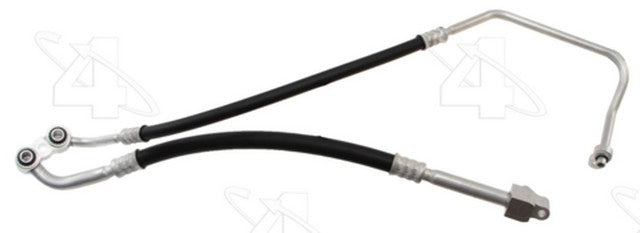 Four Seasons A/C Refrigerant Discharge / Suction Hose Assembly P/N:66198 Fits: Chevrolet C6500 Kodiak 07-03, Chevrolet C7500 Kodiak 07-03, GMC C6500 Topkick 07-03, GMC C7500 Topkick 07-03 - Image 1