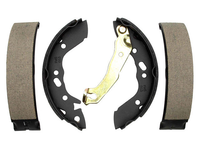 Raybestos Brakes Drum Brake Shoe P/N:663PG Fits: Hyundai Excel 94-90, Hyundai Scoupe 95-93, Mitsubishi Precis 94-91 - Image 1
