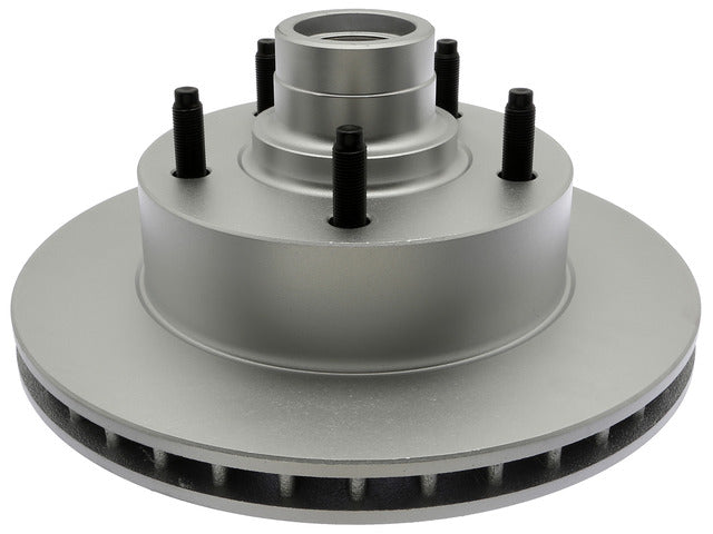 Raybestos Brakes Disc Brake Rotor and Hub Assembly P/N:66455FZN Fits: Ford E-150 03-02, Ford E-150 Club Wagon 2003, Ford E-150 Econoline 02-00, Ford E-150 Econoline 98-94, Ford E-150 Econoline Club Wagon 02-00, Ford E-150 Econoline Club Wagon 98-94 - Image 1