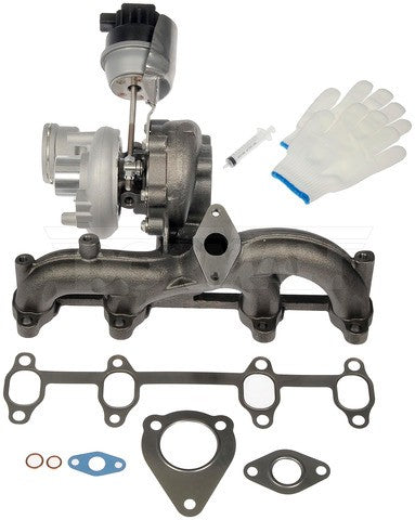 Dorman - OE Solutions Turbocargador P/N:667-265 Fits: Volkswagen Beetle 06-04, Volkswagen Golf 06-04, Volkswagen Jetta 05-04 - Image 1