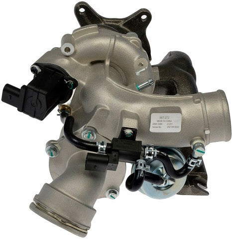 Dorman - OE Solutions Turbocargador P/N:667-272 Fits: Audi A3, Audi A3 Quattro, Audi Q3, Audi Q3 Quattro, Audi Tt, Audi Tt Quattro, Seat Freetrack, Seat Leon, Volkswagen Beetle, Volkswagen Cc - Image 3
