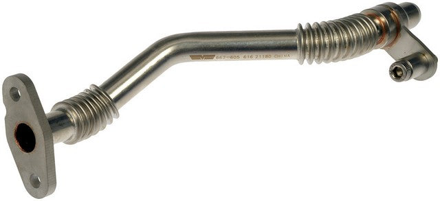 Dorman - OE Solutions Línea de Aceite del Turbocargador P/N:667-605 Fits: BMW 750i, BMW 750i Xdrive, BMW 750li Xdrive, BMW Alpina B7, BMW M5, BMW M550i Xdrive, BMW M6, BMW M6 Gran Coupe, BMW X5, BMW X6, BMW X7 - Image 1