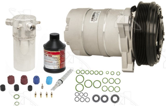 Four Seasons A/C Compressor Kit P/N:6714NK Fits: Buick Electra 90-89, Buick Lesabre 91-89, Oldsmobile 98 90-89, Oldsmobile Delta 88 91-89, Pontiac Bonneville 91-89 - Image 1