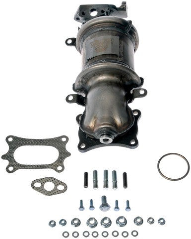 Dorman - OE Solutions Colector de escape con convertidor catalítico integrado P/N:672-145 Fits: Acura Mdx, Acura Rl, Acura Rlx, Acura Tl, Acura Tlx, Acura Tsx, Acura Zdx, Honda Accord, Honda Accord Crosstour, Honda Crosstour, Honda Pilot - Image 1
