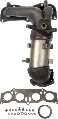 Dorman - OE Solutions Colector de escape con convertidor catalítico integrado P/N:672-8111 Fits: Toyota Camry 06-02, Toyota Solara 06-02 - Image 1