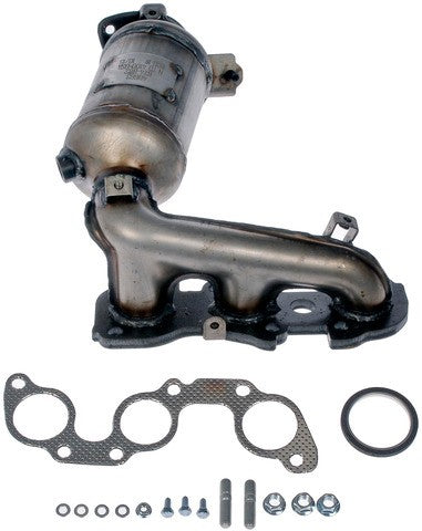 Dorman - OE Solutions Colector de escape con convertidor catalítico integrado P/N:672-882 Fits: Lexus Es300 03-02, Lexus Es330 06-04, Toyota Camry 06-02, Toyota Solara 08-04 - Image 1