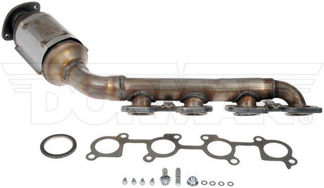 Dorman - OE Solutions Colector de escape con convertidor catalítico integrado P/N:673-113 Fits: Lexus Gx470 04-03, Toyota 4runner 04-03 - Image 1